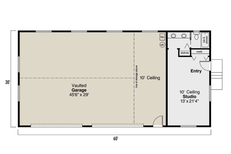 House Plan House Plan #27059 Drawing 1