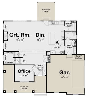 Main Floor  for House Plan #963-00649