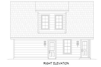 Cottage House Plan #940-00531 Elevation Photo