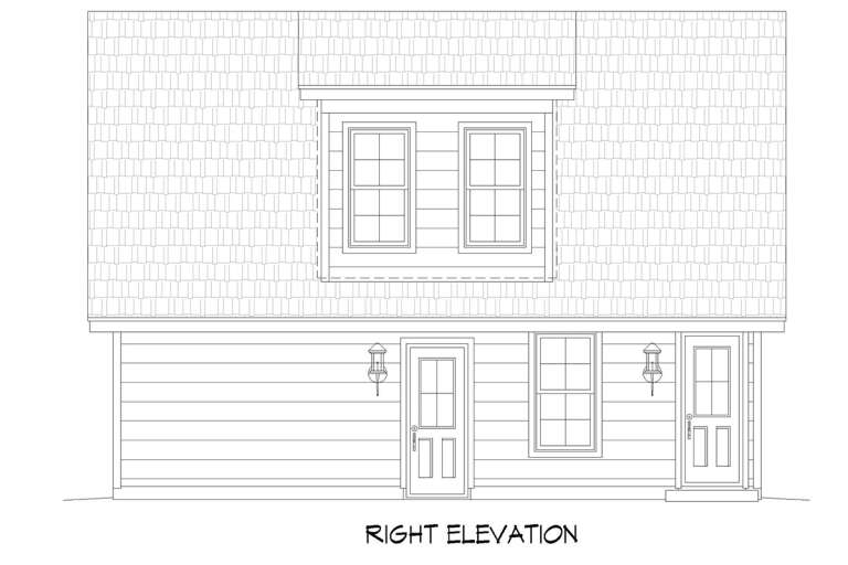 Cottage House Plan #940-00531 Elevation Photo