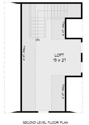Second Floor for House Plan #940-00531