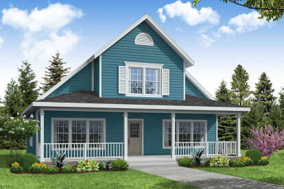 House Plan House Plan #27063 Front Elevation 