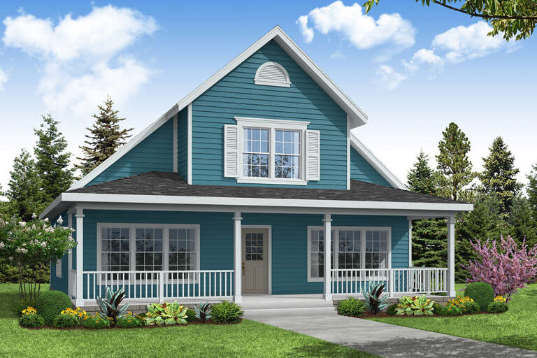 House Plan House Plan #27063 Front Elevation 