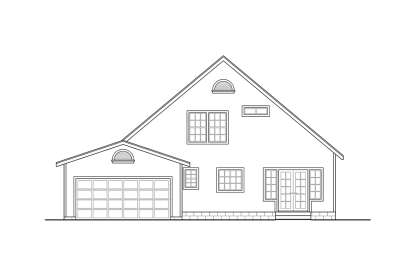 Country House Plan #035-01004 Elevation Photo