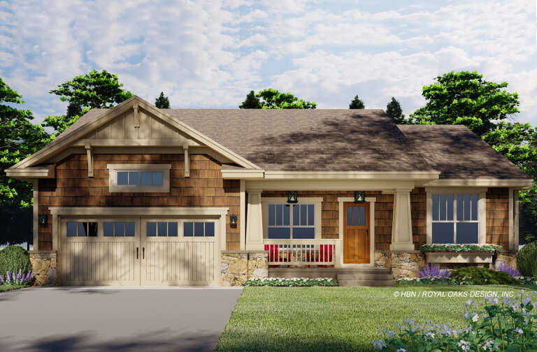 House Plan House Plan #27065 Front Elevation 