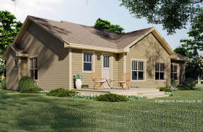 Craftsman House Plan #098-00341 Elevation Photo