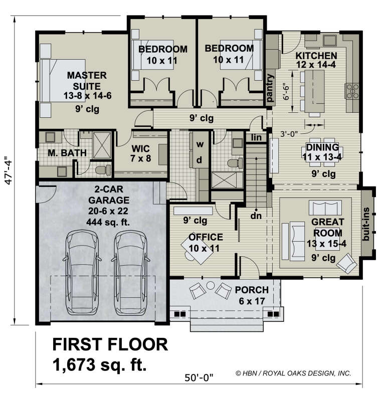 House Plan House Plan #27066 Drawing 1