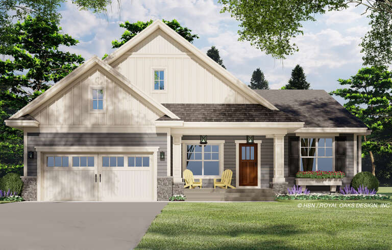 House Plan House Plan #27067 Front Elevation 