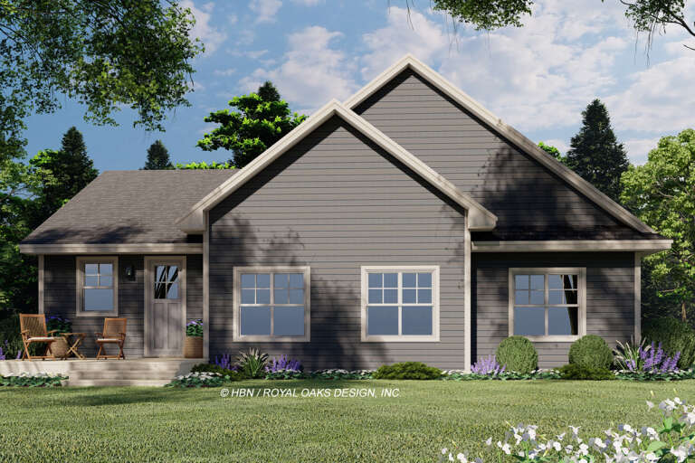 Craftsman House Plan #098-00343 Elevation Photo
