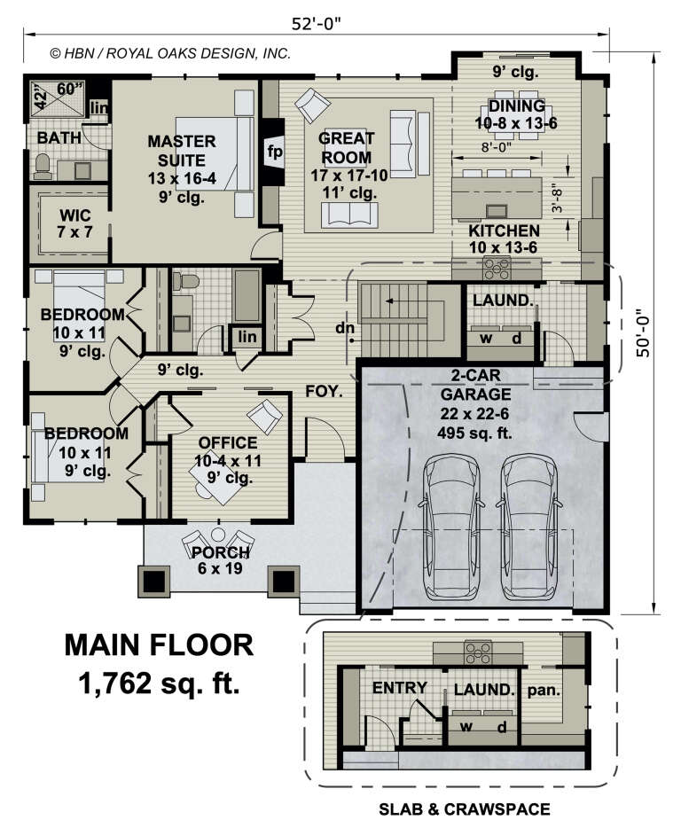 House Plan House Plan #27068 Drawing 1