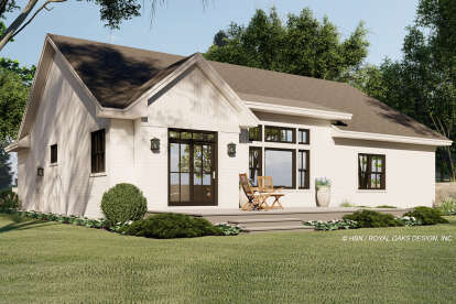 Modern Farmhouse House Plan #098-00345 Elevation Photo