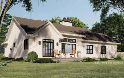 Modern Farmhouse House Plan #098-00349 Elevation Photo