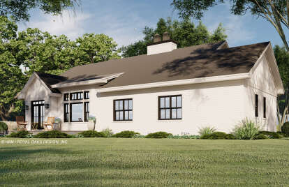 Modern Farmhouse House Plan #098-00349 Elevation Photo