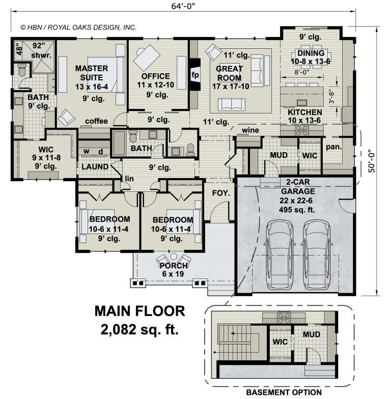 House Plan House Plan #27073 Drawing 1
