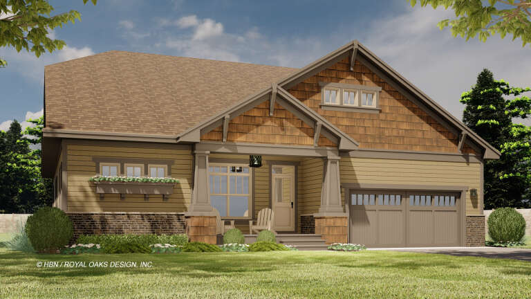 House Plan House Plan #27074 Front Elevation 
