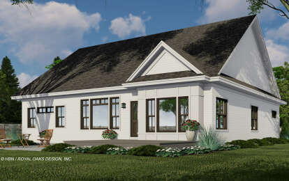 Modern Farmhouse House Plan #098-00351 Elevation Photo