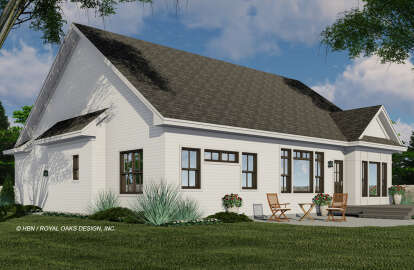 Modern Farmhouse House Plan #098-00351 Elevation Photo