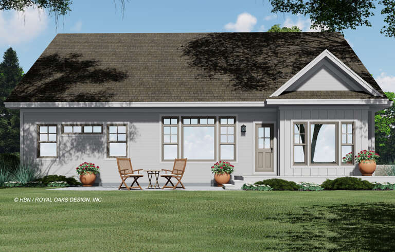 Modern Farmhouse House Plan #098-00352 Elevation Photo