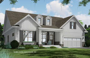 Modern Farmhouse House Plan #098-00352 Elevation Photo