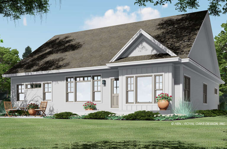 Modern Farmhouse House Plan #098-00352 Elevation Photo