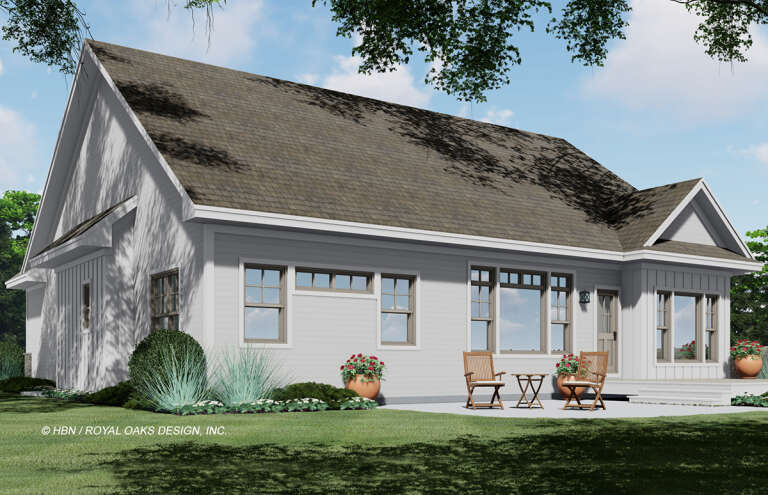 Modern Farmhouse House Plan #098-00352 Elevation Photo