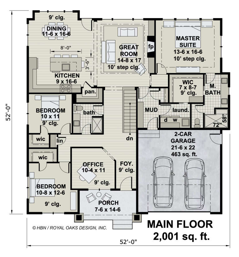 House Plan House Plan #27076 Drawing 1