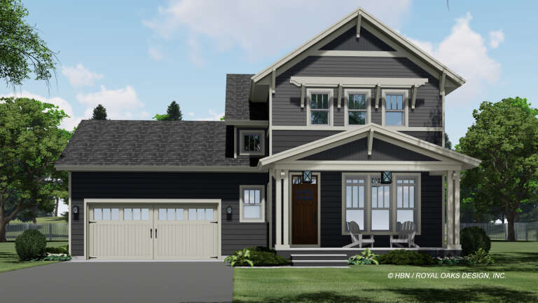 House Plan House Plan #27077 Front Elevation 