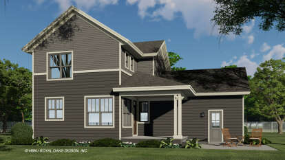 Craftsman House Plan #098-00353 Elevation Photo