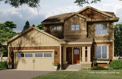 House Plan House Plan #27080 Front Elevation 