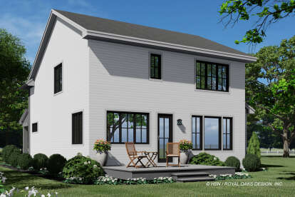 Modern Farmhouse House Plan #098-00357 Elevation Photo