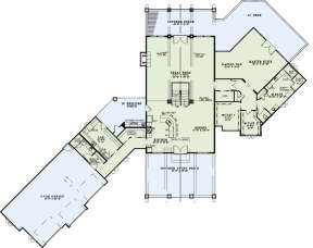 Main Floor  for House Plan #110-01081