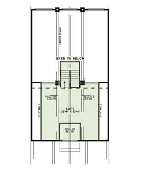 Loft for House Plan #110-01081