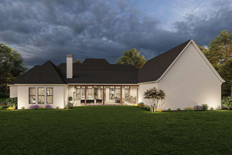 French Country House Plan #4534-00074 Elevation Photo