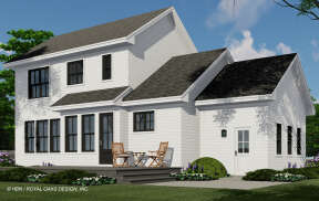Modern Farmhouse House Plan #098-00360 Elevation Photo