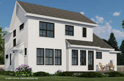 Modern Farmhouse House Plan #098-00360 Elevation Photo