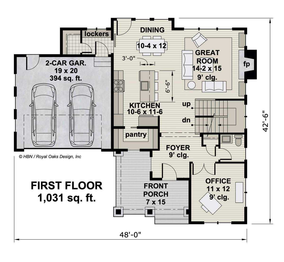 Main Floor  for House Plan #098-00361
