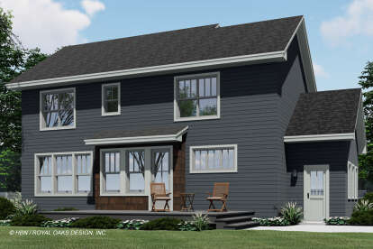 Craftsman House Plan #098-00362 Elevation Photo