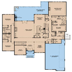 Main Floor  for House Plan #8318-00245