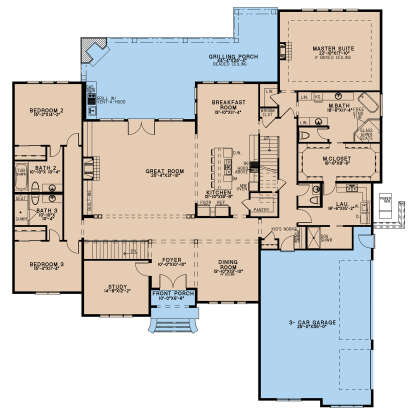 Main Floor  for House Plan #8318-00245