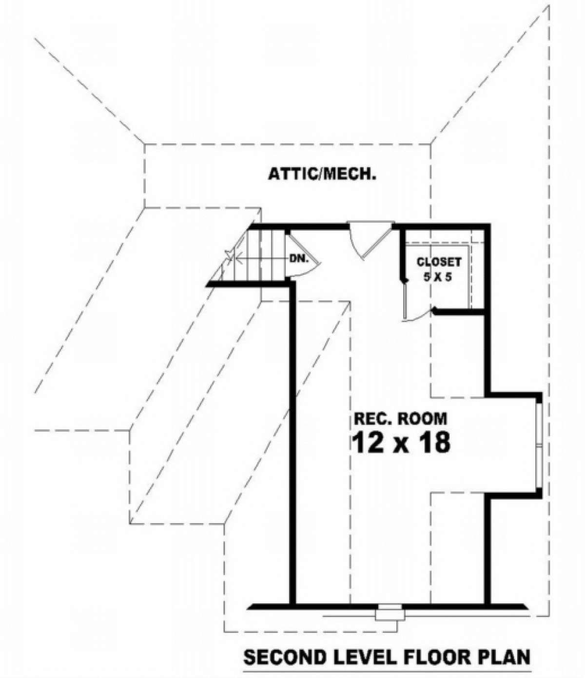 Floorplan 2 for House Plan #053-00388