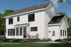Modern Farmhouse House Plan #098-00363 Elevation Photo