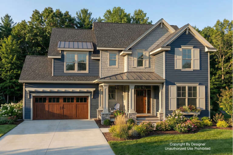 House Plan House Plan #27091 Front Elevation 
