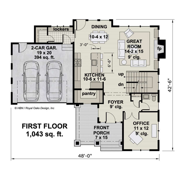 House Plan House Plan #27091 Drawing 1
