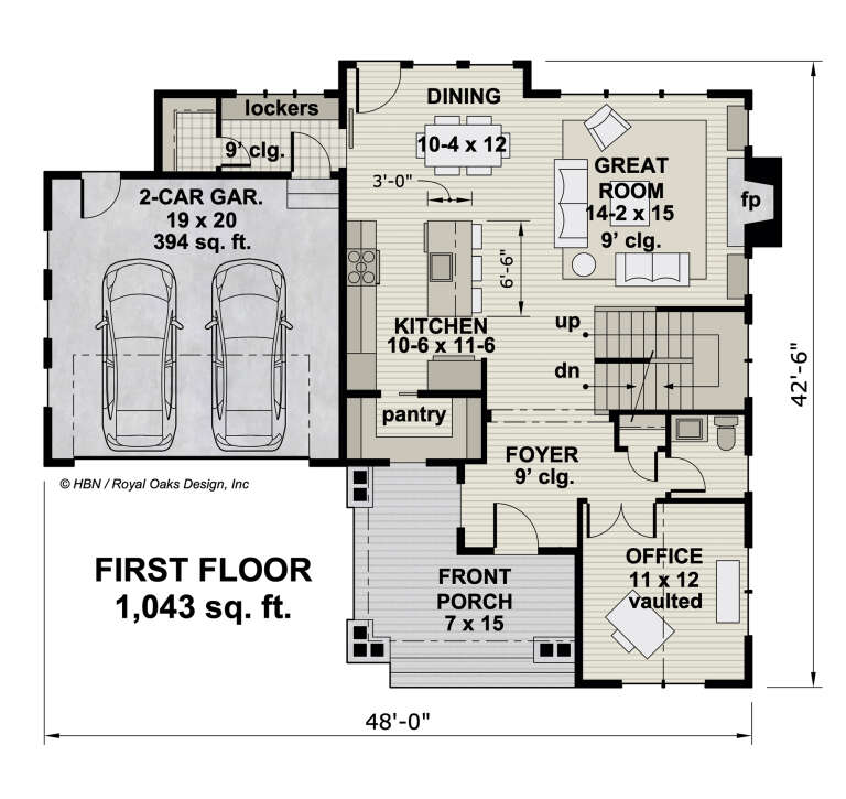 House Plan House Plan #27092 Drawing 1