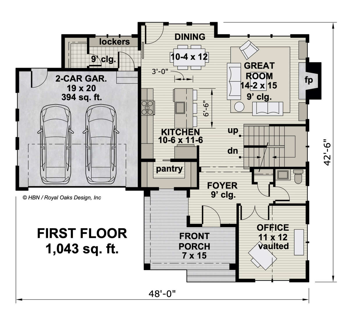 Main Floor  for House Plan #098-00366