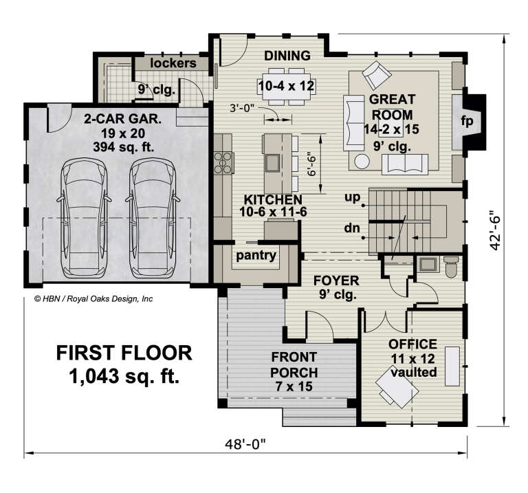 House Plan House Plan #27093 Drawing 1