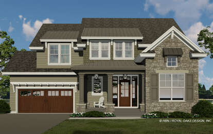 House Plan House Plan #27094 Front Elevation 