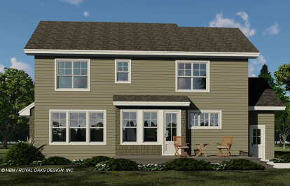 Craftsman House Plan #098-00367 Elevation Photo