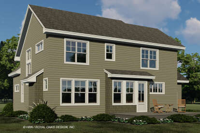 Craftsman House Plan #098-00367 Elevation Photo