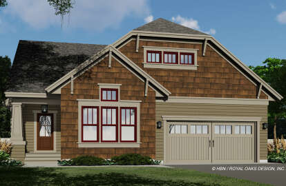 House Plan House Plan #27095 Front Elevation 